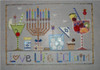 Drink Judaica L’Chaim 9” x 13” 18 Mesh Sew Much Fun