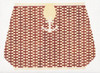 Large Nantucket Basket  Anchor	7" H x 10" W 14 Mesh AF05 Anne Fisher Needlepoint, llc