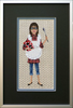 5065 - Cooking Sally 5" x 10" ~ 18 Mesh Ivory Leigh Designs Sassy Sally Canvas Only Inquire If Stitch Guide Is Available