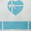 FS-Hrt-6 Tiffany Box  4.5" heart 13" x 8" 18 Mesh ( w/Hardware) Shown Finished Funda Scully