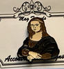 People:  Travel France Mona Lisa Needle Minder Magnet Accoutrement Designs 