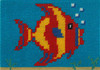 Fish Needlepoint Beginner Kit Cleopatra's Needle Tapestry