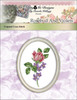 Rosebud And Violets 56w x 87h Kitty And Me Designs
