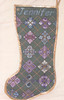 KBS-ACS Argvle Christmas Stocking w/binder Kick Back & Stitch