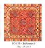 PO15B Turkoman 15.5 X 15.5 13 Mesh CanvasWorks