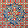 PO24A Persian Medallion 15x 15 13 Mesh CanvasWorks