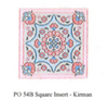 PO54B Square Insert Kirman , 8x8 13 Mesh CanvasWorks