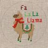 ZIA-151 Llama Fa La La Llama 4" Round 18 Mesh ZIA DESIGNS