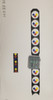Watch Band WB23 Small 1pc 5.25 x 1, 2 pc 3.5 x 1 STEELERS Point2Pointe