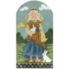 Noah's Ark KCN2719 Naamah, Noah's Wife 3.25"w x 6.125"h - 18 Mesh KELLY CLARK STUDIO, LLC