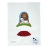LL421BB Dimensional Bell Lion & Lamb 3.5" x 3.75", 3.5" x 1.5"  18 Mesh Labors Of Love
