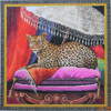 AN119 Animal Colors of Praise Leopard under Parasol 15 x 15  18M