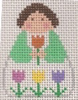 April Angel 2 1/4" X 3" 13 mesh STITCH-ITs SI1654