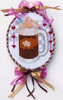 8121 Root Beer Float 4" x 5" 18 Mesh Leigh Designs Ice Cream Social Canvas Only Inquire If Stitch Guide Is Available