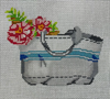 SF17 French Stripe Tote 18M 5x5 Sara Fitz The Collection Designs