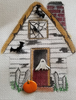 CANH6	Haunted House	18 Mesh CANVAS COOKIE Cheryl Schaeffer And Annie Lee Designs