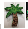 CANB7	Palm Tree	18 Mesh CANVAS COOKIE Cheryl Schaeffer And Annie Lee Designs