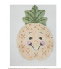 CANB14 Happy Pineapple	18 Mesh CANVAS COOKIE Cheryl Schaeffer And Annie Lee Designs