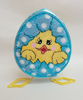 CANM35	Blue Egg with Chick	18 Mesh CANVAS COOKIE Cheryl Schaeffer And Annie Lee Designs