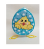 CANM35	Blue Egg with Chick	18 Mesh CANVAS COOKIE Cheryl Schaeffer And Annie Lee Designs