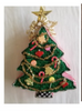 CANX13 Christmas Tree 18 Mesh CANVAS COOKIE Cheryl Schaeffer And Annie Lee Designs