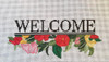 Hello Tess Designs HT21 Welcome Sign 10.5”W x 5”H 13 mesh