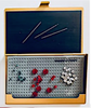 I Love Cross Stitch BEAD/NEEDLE Holder Accoutrement Designs