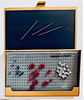 I Love 2 Knit Cross Stitch BEAD/NEEDLE Holder Accoutrement Designs