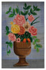ME96 Floral Vase 12x8  13 Mesh Madeleine Elizabeth 