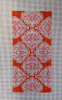 Medallion Eyeglass Case AF96: Orange: 3.25" x 7" 14 Mesh Anne Fisher Needlepoint, llc