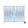 Red Medallion Backgammon Board 16 x 20.5 14 Mesh AF98 Anne Fisher Needlepoint, llc