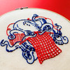 Industrious Octopus Complete Embroidery Kit Pictured Bottomed Right Hook, Line & Tinker