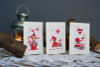 PNV165989  Vervaco Christmas Gnomes Greeting Cards - Set of 3