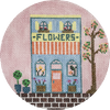 Flower Shop 5” round 18 Mesh Hello Tess Designs HT107