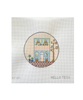 Hello Tess Designs HT107 Flower Shop 5” round 18 Mesh