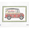 GUB-09 Christmas Delivery Truck 9.5w x 6.25h 18 Mesh  LAUREN BLOCH DESIGNS