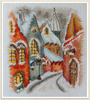 Winter in the Mountains Stitch Count 102 x 117 Artmishka Counted Cross Stitch Pattern