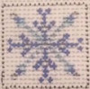 005 Snowflake 1 Inch Square, 18 Mesh Point2Pointe