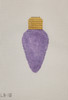 Light Bulb LB18 Purple Canvas Only 5″ x 7″ , Pictured Finished 4.75x2 18 Mesh Point2Pointe