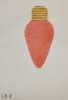 Light Bulb LB2 Coral Canvas Only 5″ x 7″ , Pictured Finished 4.75x2 18 Mesh Point2Pointe