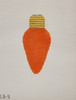Light Bulb LB5 Orange Canvas Only 5″ x 7″ , Pictured Finished 4.75x2 18 Mesh Point2Pointe