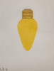 Light Bulb LB6 Yellow Canvas Only 5″ x 7″ , Pictured Finished 4.75x2 18 Mesh Point2Pointe