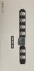 Watch Band WB51 Small 1pc 5.25 x 1, 2 pc 3.5 x 1 SKULL CROSSBONES 42 Point2Pointe