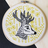 Oh Deer   Complete Embroidery Kit Hook, Line & Tinker