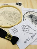 Nevermore  Complete Embroidery Kit Hook, Line & Tinker