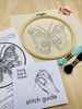 Moth in Cloth  Complete Embroidery Kit Hook, Line & Tinker