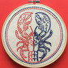 Half Baked Complete Embroidery Kit Hook, Line & Tinker
