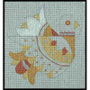 CD857*	Metallic Bird Right	5"	18 Mesh With Stitch Guide DESIGNS BY CAROL DUPREE Quail Run Designs