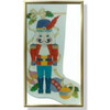 CD921* Nutcracker 23" 18 Mesh With Stitch Guide Christmas Stocking DESIGNS BY CAROL DUPREE Quail Run Designs