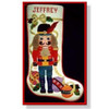 CD921* Nutcracker 23" 18 Mesh With Stitch Guide Christmas Stocking DESIGNS BY CAROL DUPREE Quail Run Designs